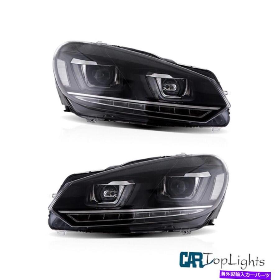 USヘッドライト Volkswagenゴルフ6 MK6 2010-2014 / 12-13ゴルフR