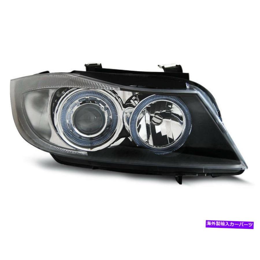 USヘッドライト ヘッドライトBMW E90 E91 3シリーズ2005-2009天使の
