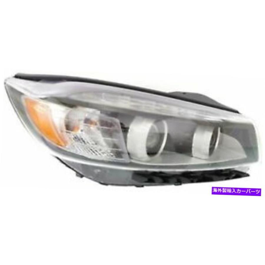 切売販売 USヘッドライト 16-18 Kia Sorento KI2503186のための助手席側クリアレンズヘッドライト Passenger Side Clear Lens Headlight for 16-18 Kia Sorento