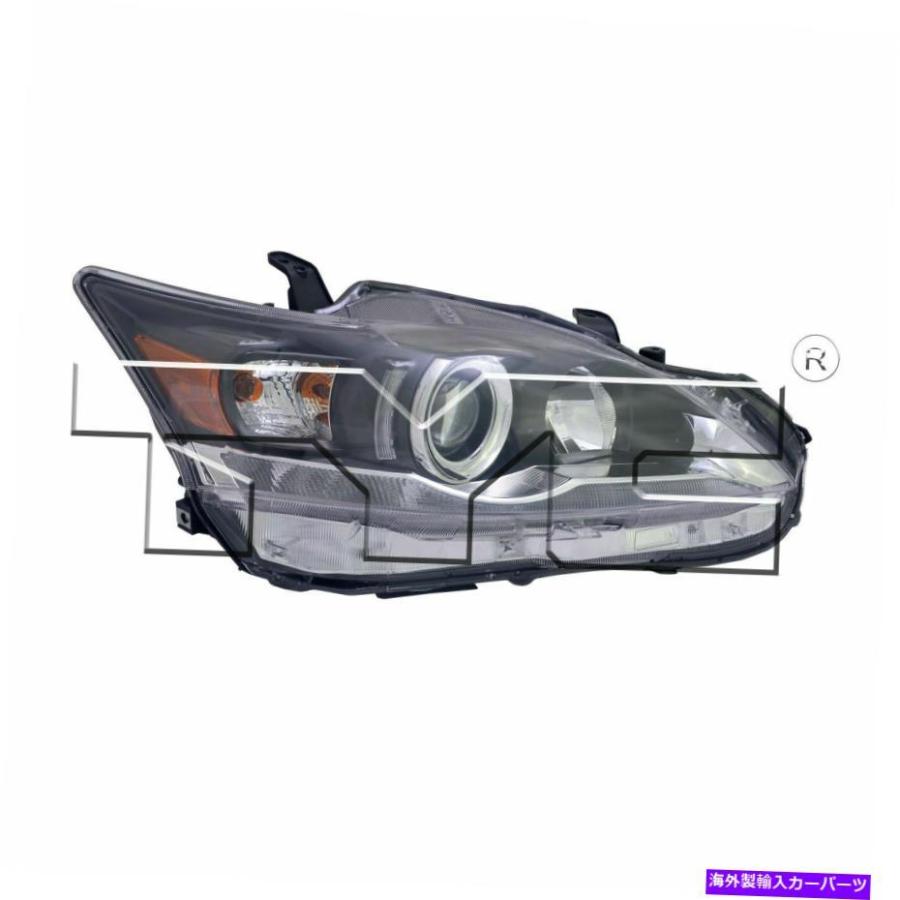 USヘッドライト 2011-2014 Lexus CT200Hのための右側の交換用ハロゲン