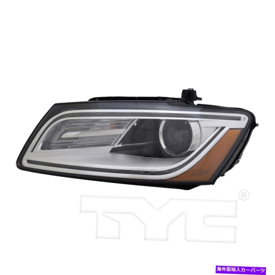 公式ファッション USヘッドライト 13-17アウディQ5左ドライバー用HIDヘッドライトフロントランプ（W / O DRL） HID Headlight Front Lamp (w/o DRL) for 13-17 Audi Q5