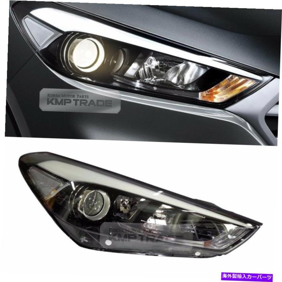 USヘッドライト Hyundai 2016-2018 TucsonのためのOEM純正部品LED DRLフロントヘッドライトランプRH OEM Genuine Parts LED DRL Front Head Light Lam