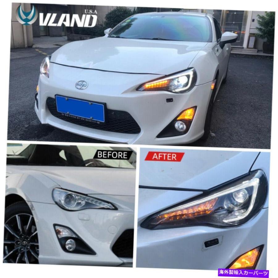 USヘッドライト トヨタ86 12-19＆Subuaru Brz 13-19＆Scion FR-S 13-16