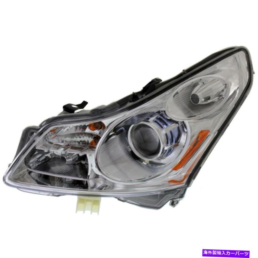 USヘッドライト Headlight 2009 Infiniti G37 Sport X Journey Models