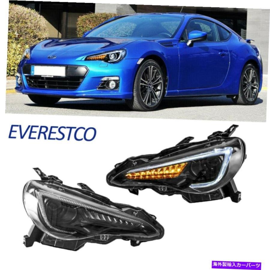 USヘッドライト 2013-19 Subaru Brz 2012-19 Toyota 86のためのペア