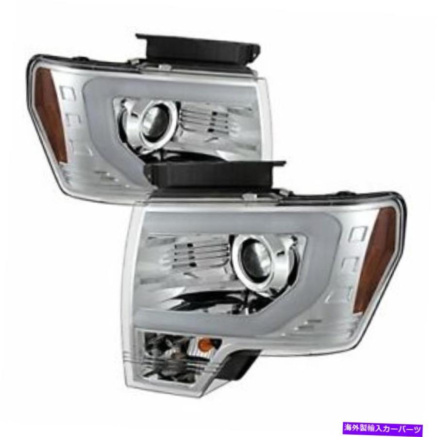 USヘッドライト Spyder Auto 5077639プロジェクタースタイルのヘッドライトChrome / Clear Spyder Auto 5077639 Projector Style Headlights Chrome/C