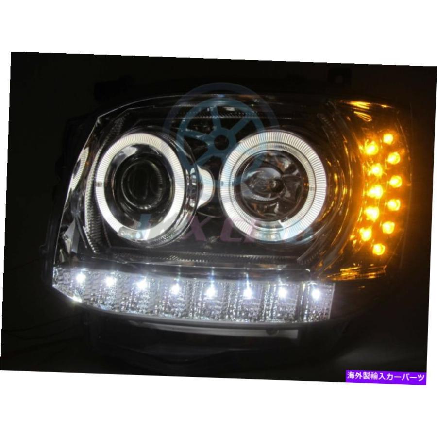 USヘッドライト トヨタハイエースヴァン2011-2013 COB Angel-Eye DRL