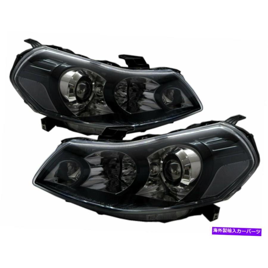 USヘッドライト SX4 MK1 2007-2013 4D / 5Dプロジェクターヘッドライト
