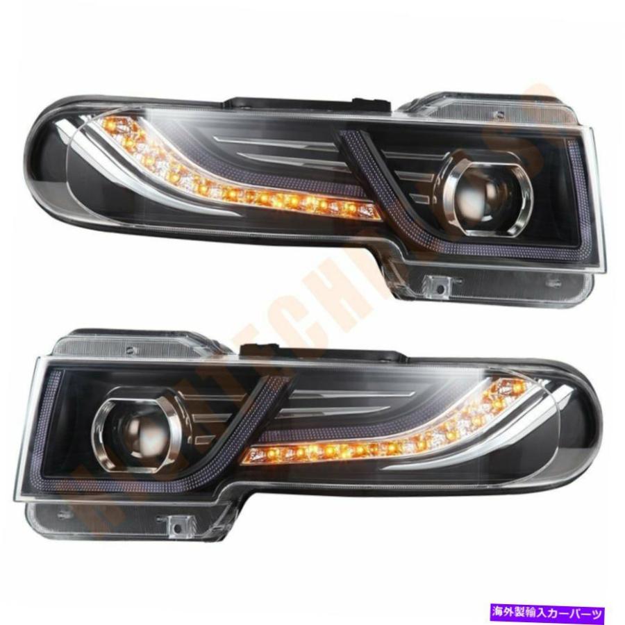 USヘッドライト FITS 2007-2015トヨタFJ CRUISER LEDプロジェクター