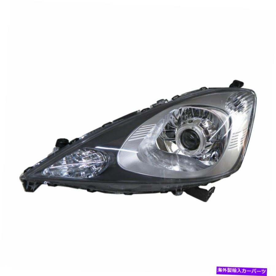 USヘッドライト FIT / JAZZ GEシリーズMK2 08-11ガイドLED Halo