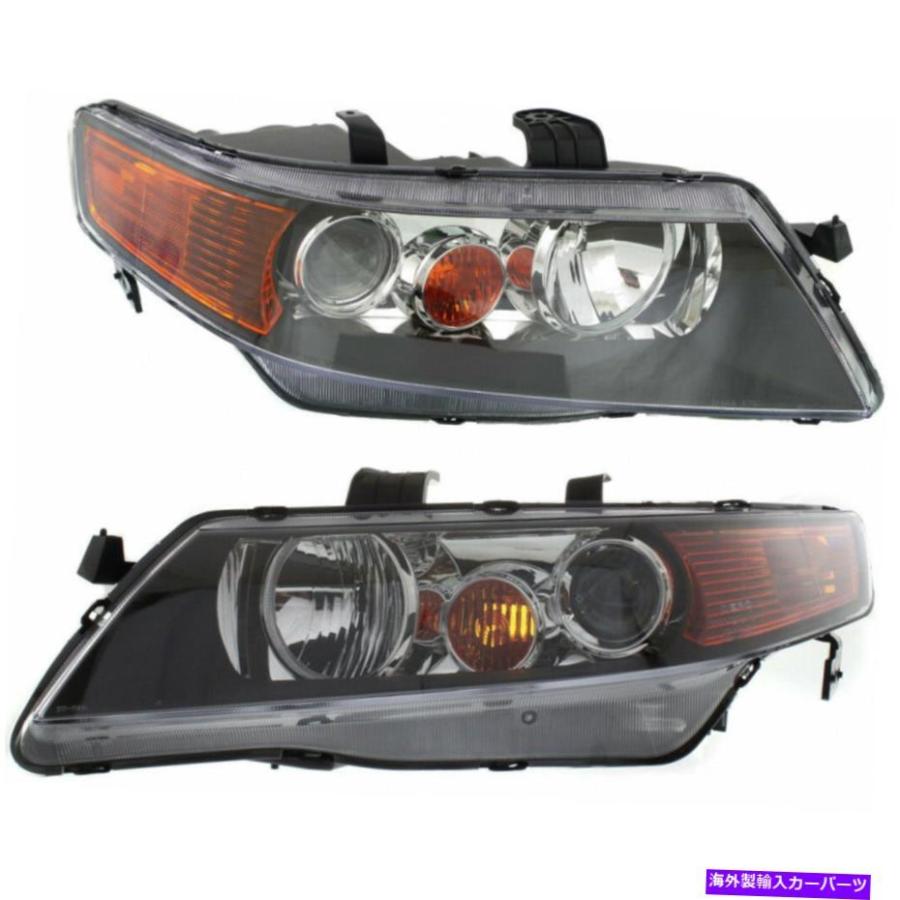 USヘッドライト FITS 2004 2005 Acura TSXヘッドライトアセンブリペア