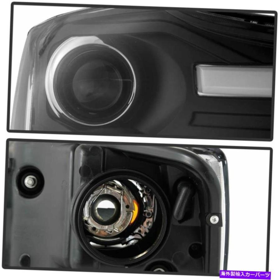 USヘッドライト 2004-2015日産タイタン04-07 Armada LEDチューブ