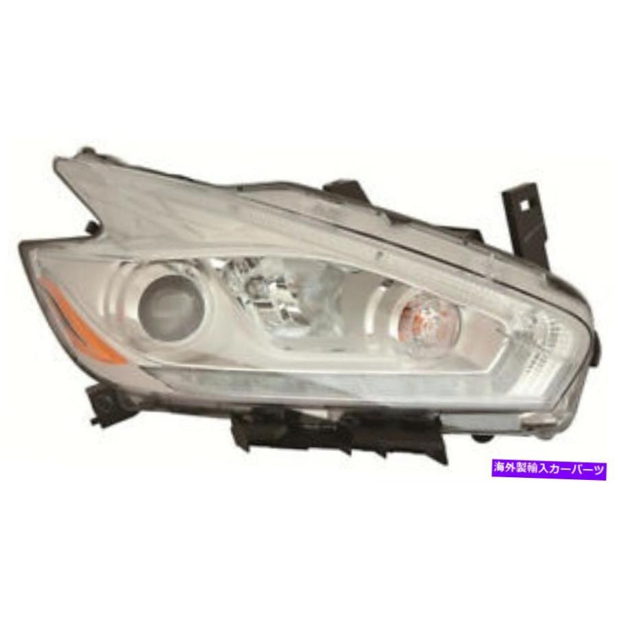 USヘッドライト 2017年2018日産ムラノヘッドライトヘッドランプ助手席側 For 2017 2018 Nissan Murano Headlight Headlamp Passenger Side