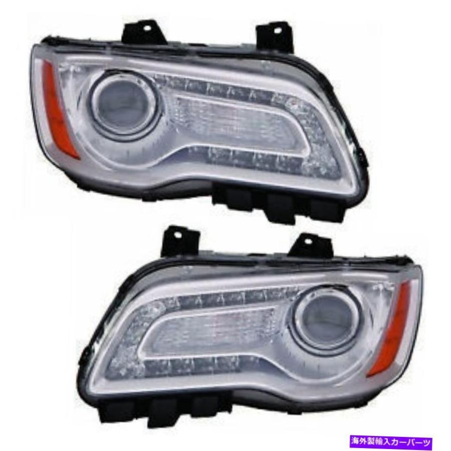 USヘッドライト 2011年2012年2013年2013年のクライスラー300ヘッド