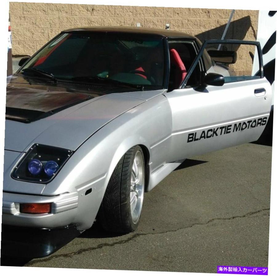 USヘッドライト Blacktie Motorsクラシックフラッシュヘッドライト