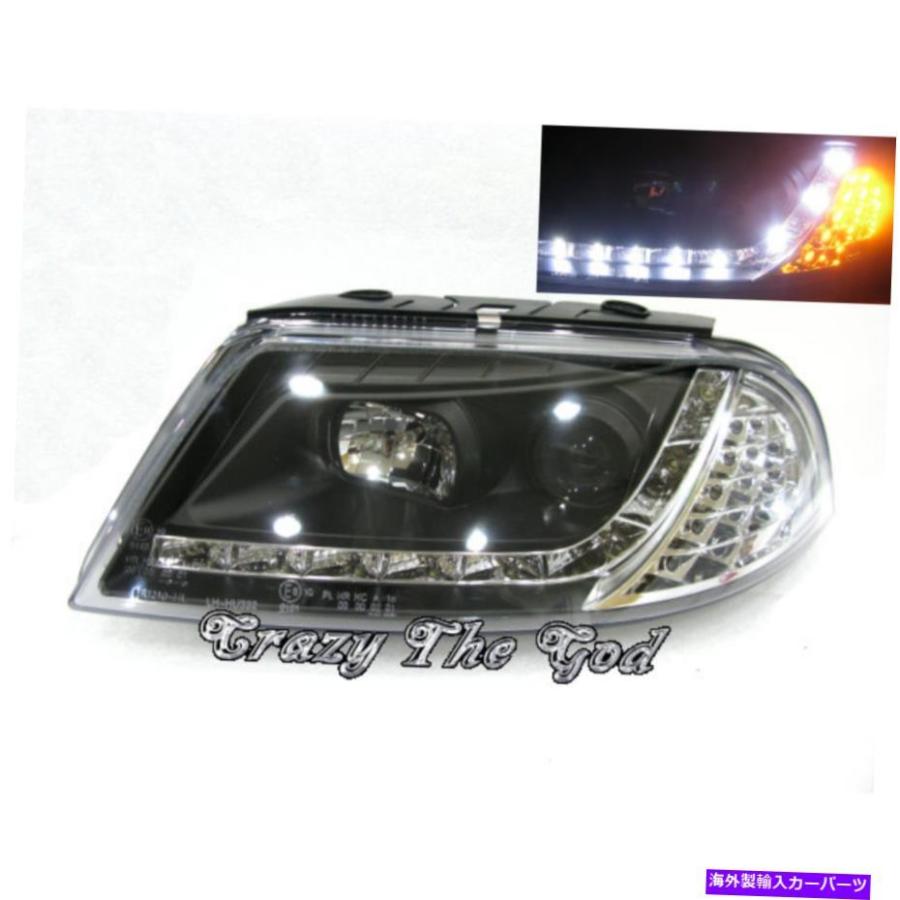 USヘッドライト Passat B5.5 01-05 4D / 5DプロジェクターLED R8 Look 