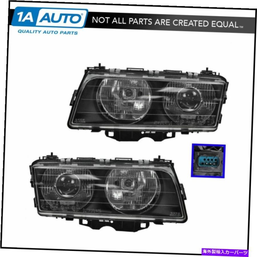 USヘッドライト ヘッドライトヘッドランプ左右ペアセット95-98 BMW E38