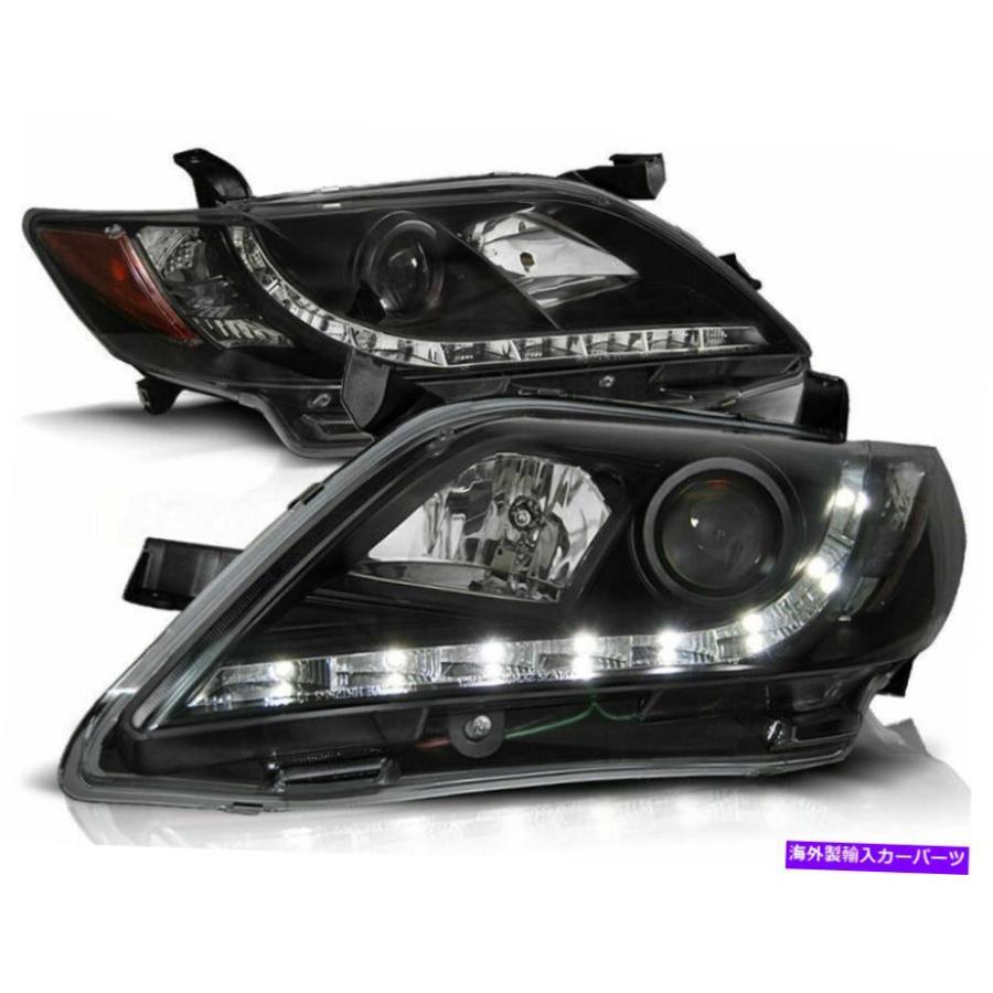 USヘッドライト 昼間のランニングライトヘッドライトはトヨタカミリー6 xv40 06-09 Daytime Running Lights headlights set FOR Toyota Camry 6 XV40