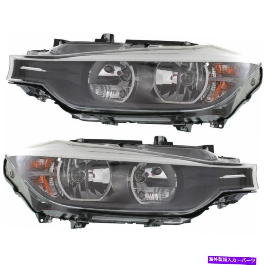 USヘッドライト フィット2012年2013年BMW 328Dヘッドライトペアサイドタイプ - Fits 2012 2013 BMW 328d Headlight Pair Side Type -