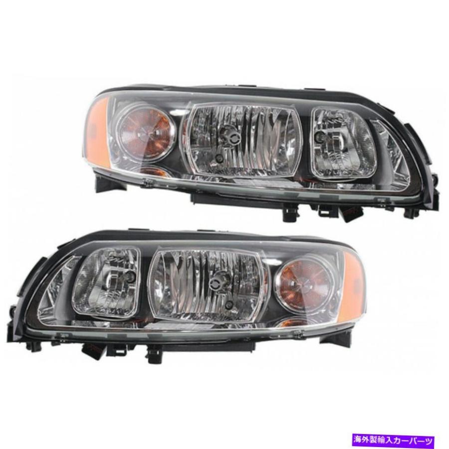 USヘッドライト FITS VOLVO V70ヘッドライト2005 2006 2007ペアLH＆RH