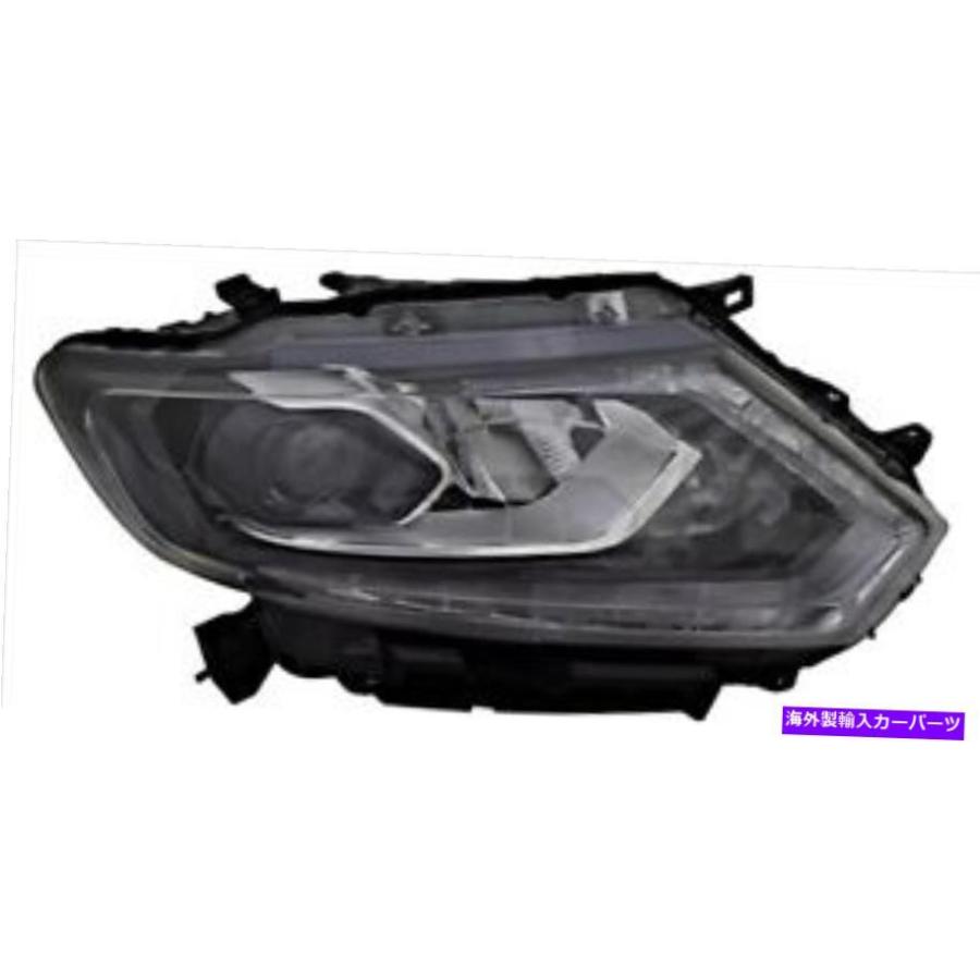 USヘッドライト 日産X-TRAIL 260754CC6C用TYCヘッドライトLED TYC
