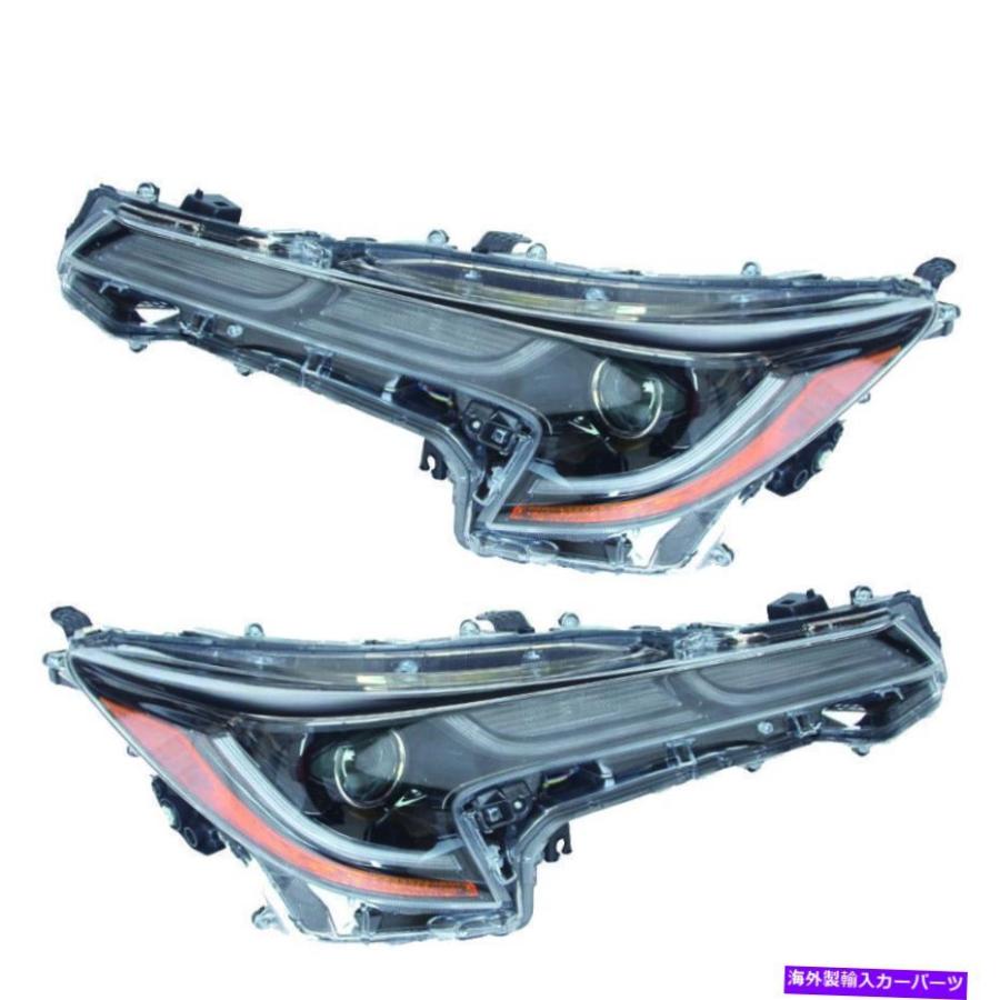 USヘッドライト 2020-2021トヨタカローラSE / XSE XLE LEDフロント