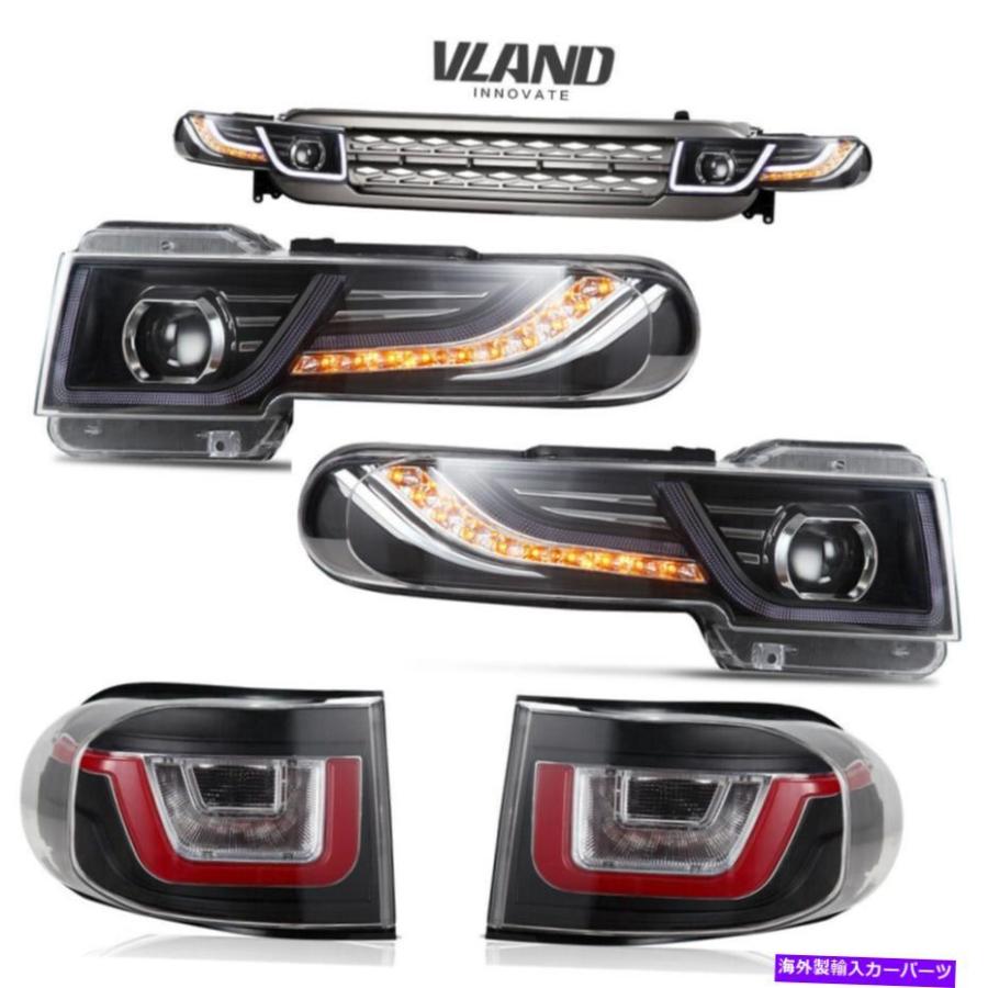 USヘッドライト トヨタFJクルーザー2007-2015のためのVland Grilleとの