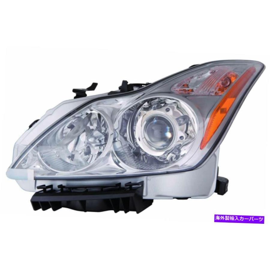 USヘッドライト 2008年2009年2010 Infiniti G37クーペ/コンバーチブル
