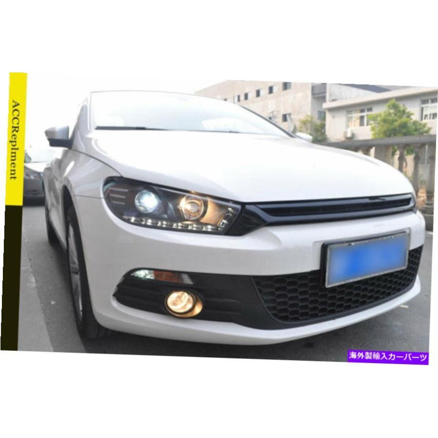 USヘッドライト VW Scirocco LEDヘッドライトLED DRL 09-15 LED For