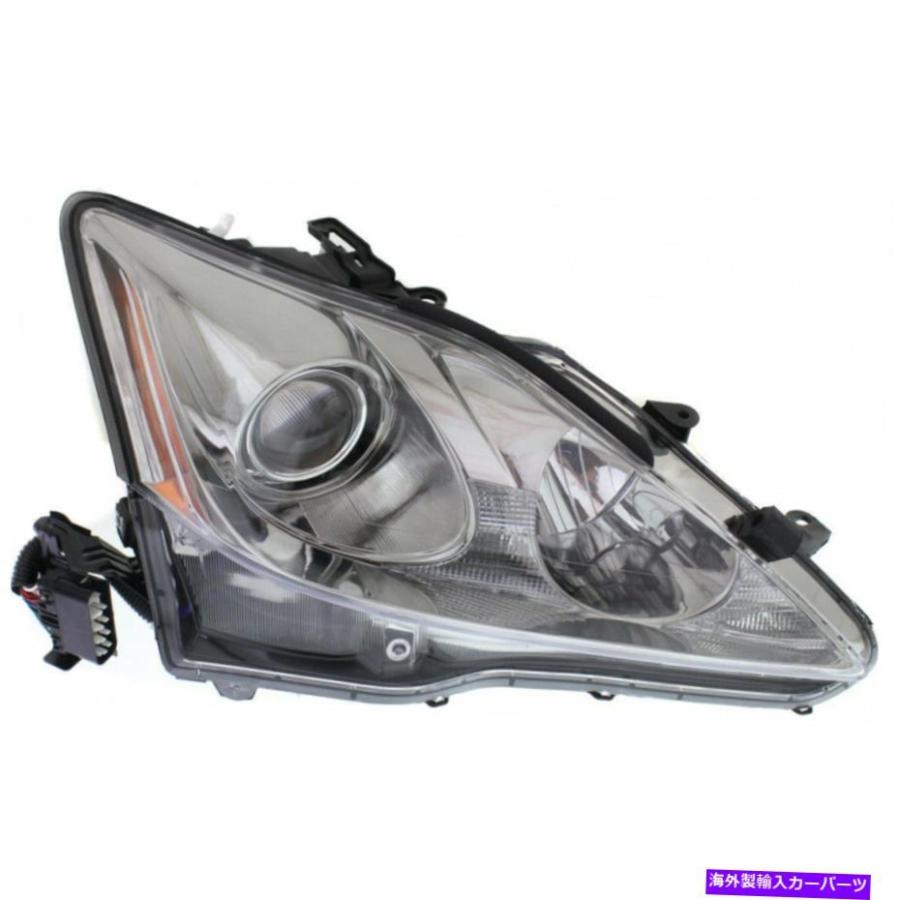 レクサスIS250 IS350 2008-2011用ヘッドライト。 Amazon.com: HCMOTIONZ HCmotion Headlights Compatible with