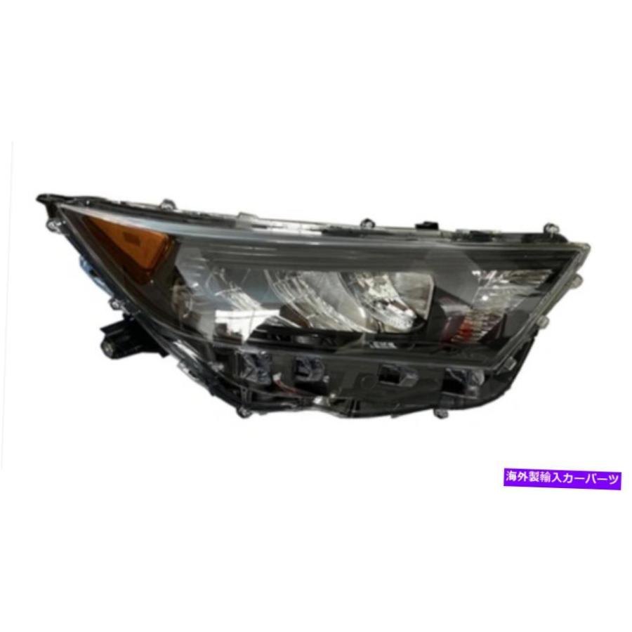 USヘッドライト フィット2019-2020トヨタRAV4 Le / XLEブラックの
