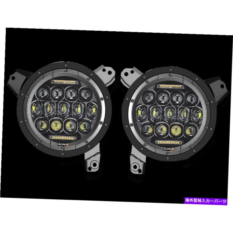 USヘッドライト Quakeled LEDヘッドライト用ラングラーJLジープ 