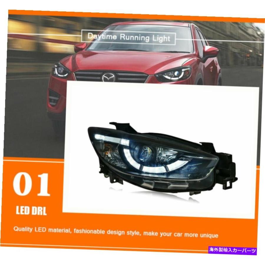 USヘッドライト Mazda CX-5 LEDヘッドライトProjector HID DRLの