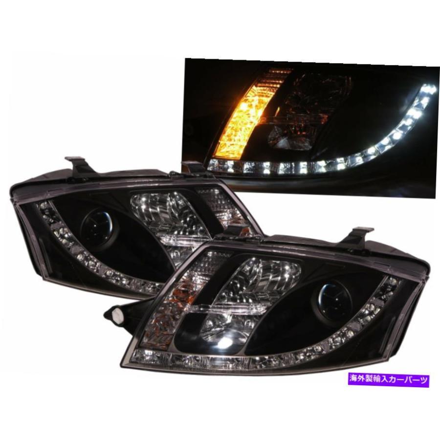 USヘッドライト Audi LHD用TT 8N MK1 1999-2006 2DプロジェクターR8 