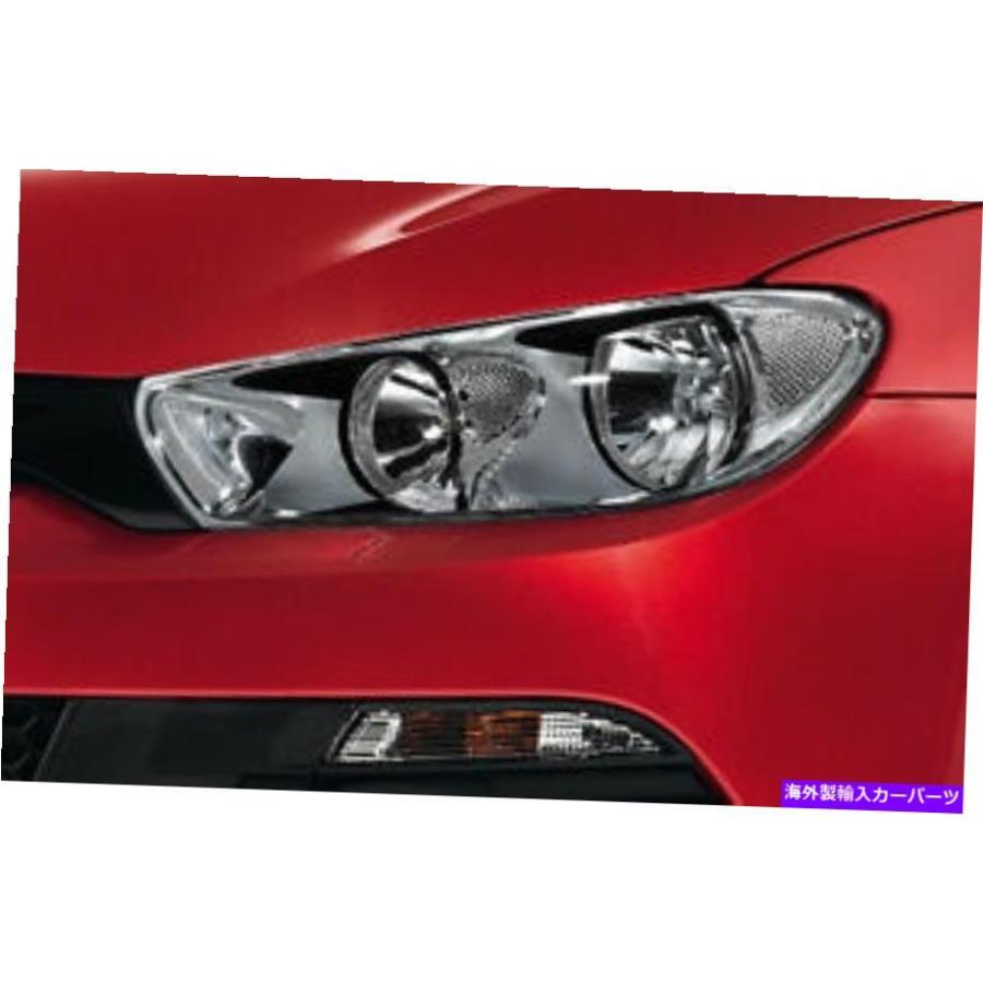 USヘッドライト VWフォルクスワーゲンシロッコクロームハロゲンヘッド 