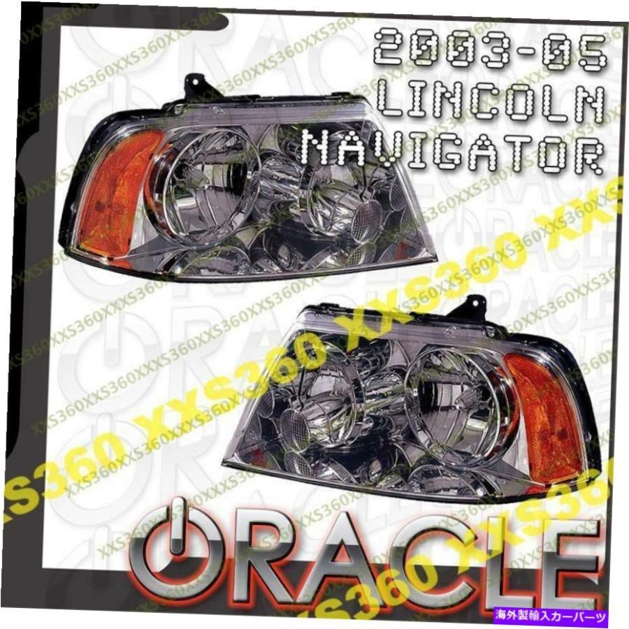 USヘッドライト リンカーンナビゲーターのためのOracle Halo 2xヘッド