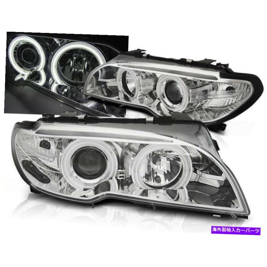 USヘッドライト BMW E46クーペコンバーチブル03-06のためのCCFL Angel