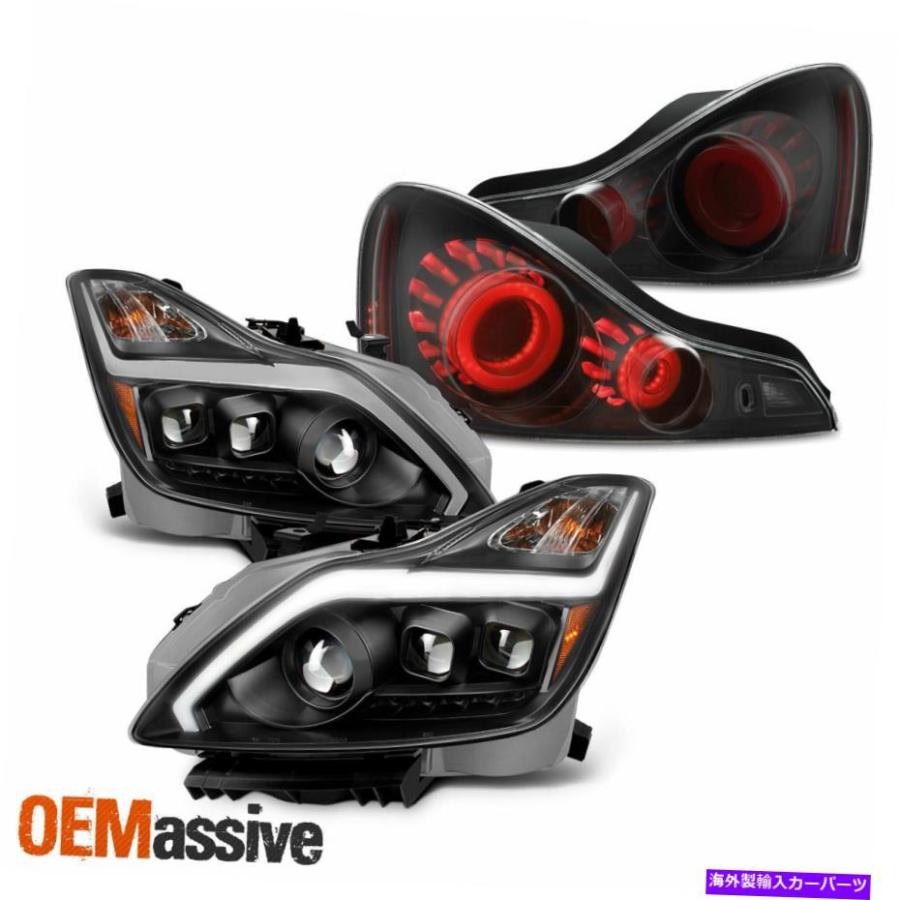 LEDライト付き ブラックモデルガン　インフィニティ USヘッドライト Infiniti ESQ LEDヘッドライトブラックSN用日産