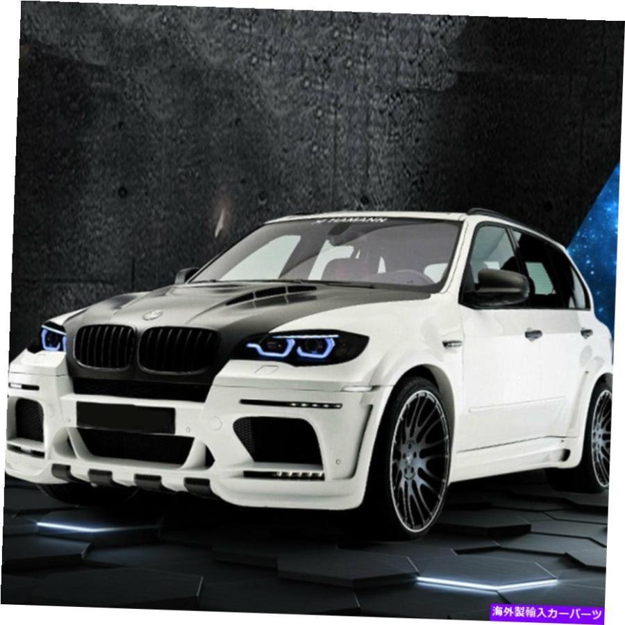  E70 後期用 ヘッドライト 現行風 USヘッドライト BMW X5 E70 LEDヘッドライトプロジェクタLED DRL 2007