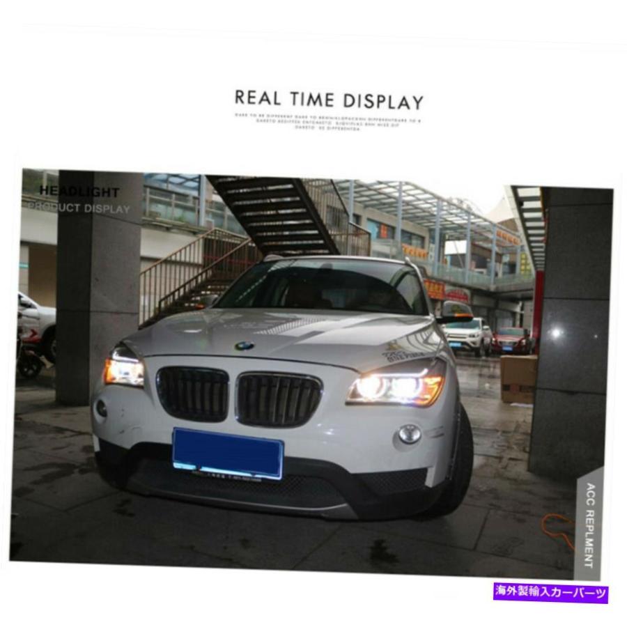 USヘッドライト BMW X1 E84 2013-2015 LED DRLのLEDヘッドライト