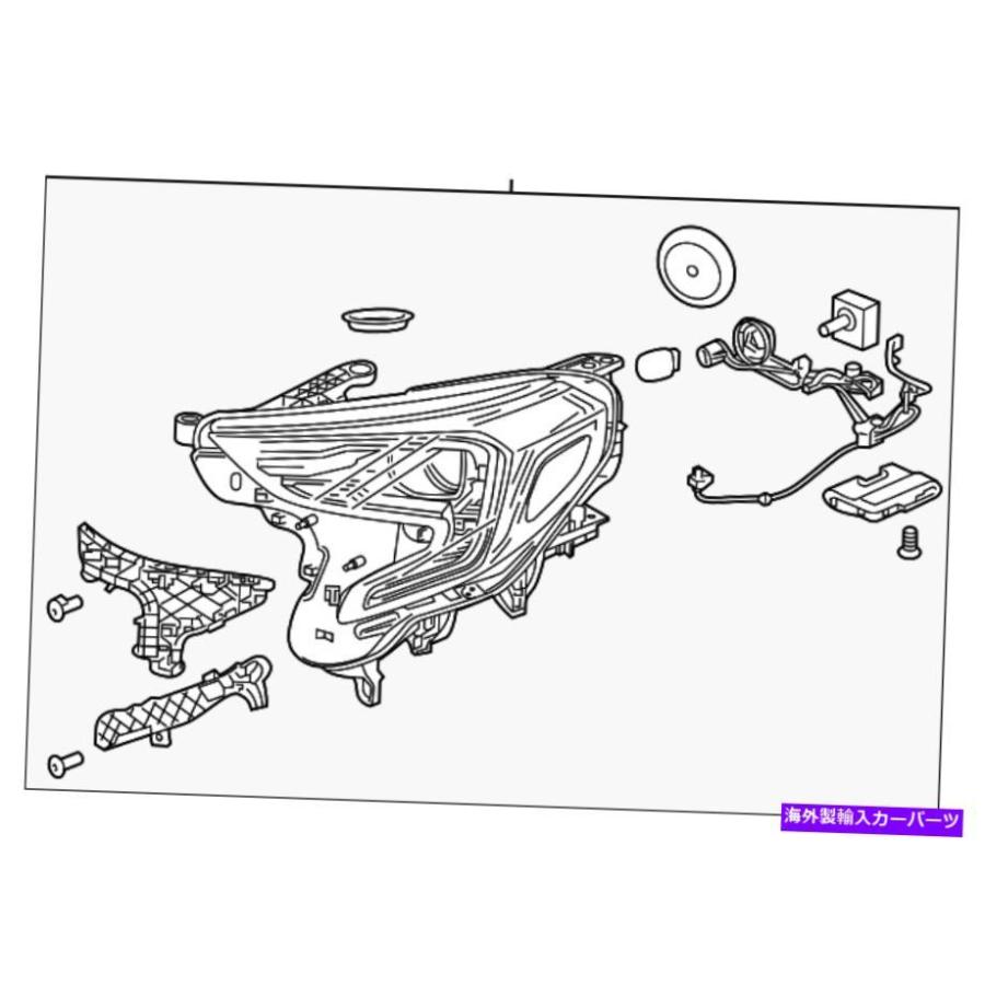 USヘッドライト 純正GM Fヘッドランプ84751230 Genuine GM F Headlamp 84751230