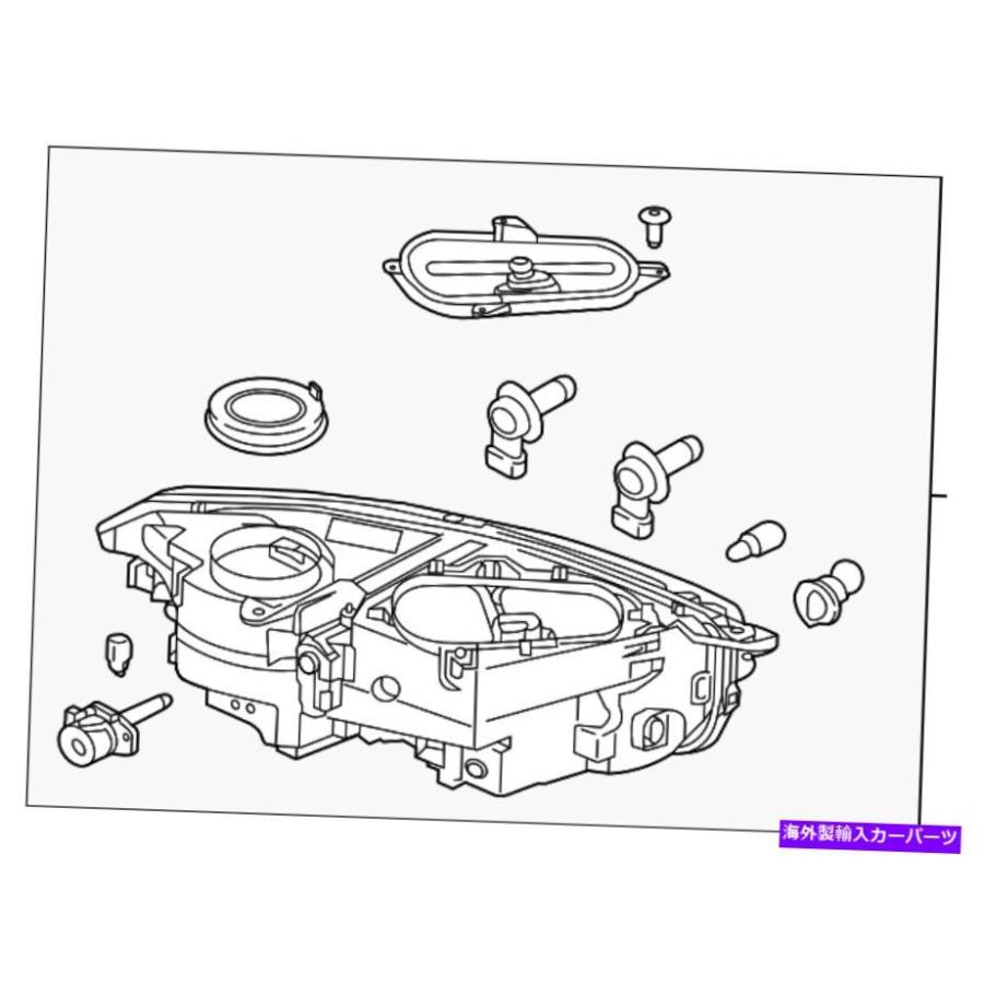 USヘッドライト 純正ボルボヘッドランプアセンブリ31353140 Genuine Volvo Headlamp Assembly ...