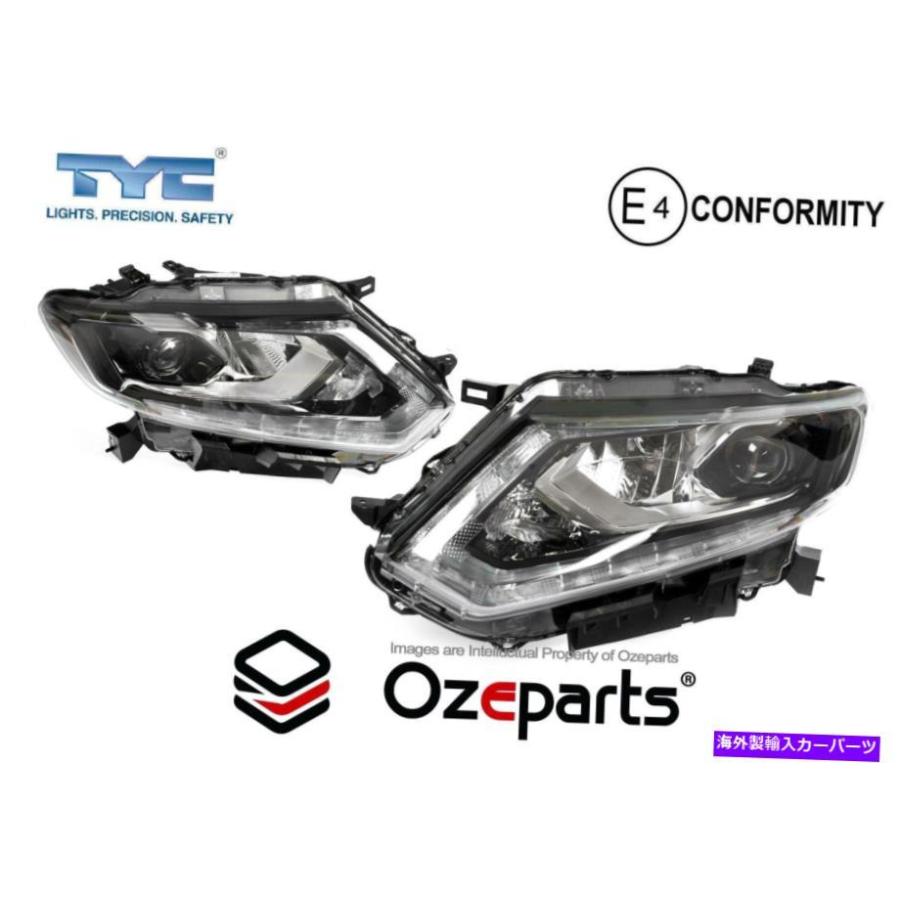 USヘッドライト 日産XTRAIL T32 SER 1 2014~2017 TL TLのためのペアLH
