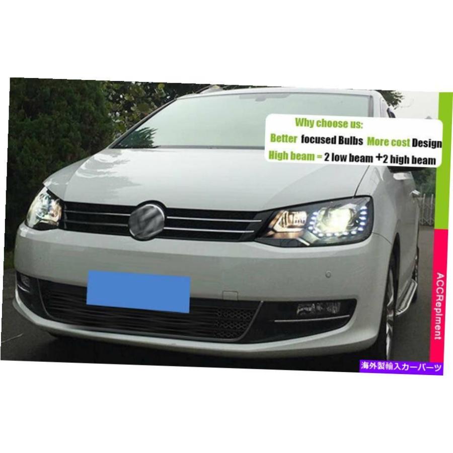 USヘッドライト VW Sharan 2012-2018 HIDキセノンビームプロジェクター