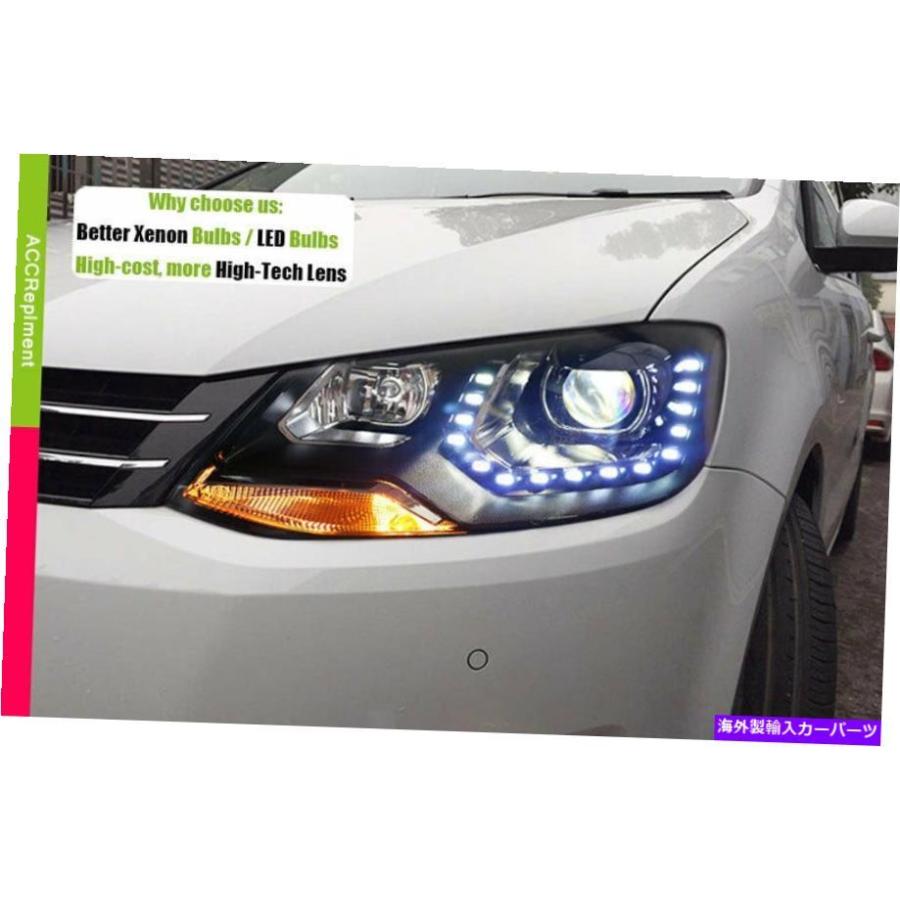 USヘッドライト VW Sharan 2012-2018 HIDキセノンビームプロジェクター