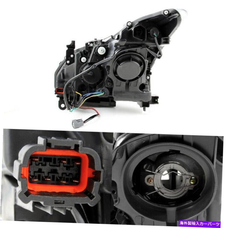 USヘッドライト 08-13 Infiniti G37 / 14-15 Q60 LEDライトチューブ