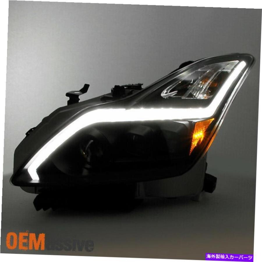 USヘッドライト 08-13 Infiniti G37 / 14-15 Q60 LEDライトチューブ