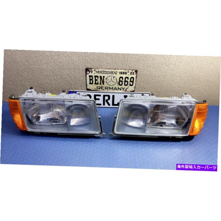 USヘッドライト メルセデスベンツW201ヘッドライト+シグナルライト