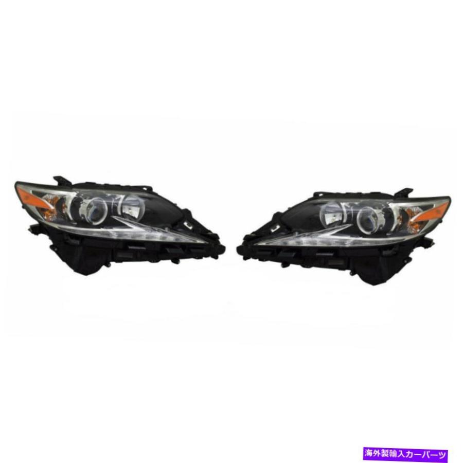 USヘッドライト Lexus ES300H / ES350ヘッドライト2016 2017 2018 Pair