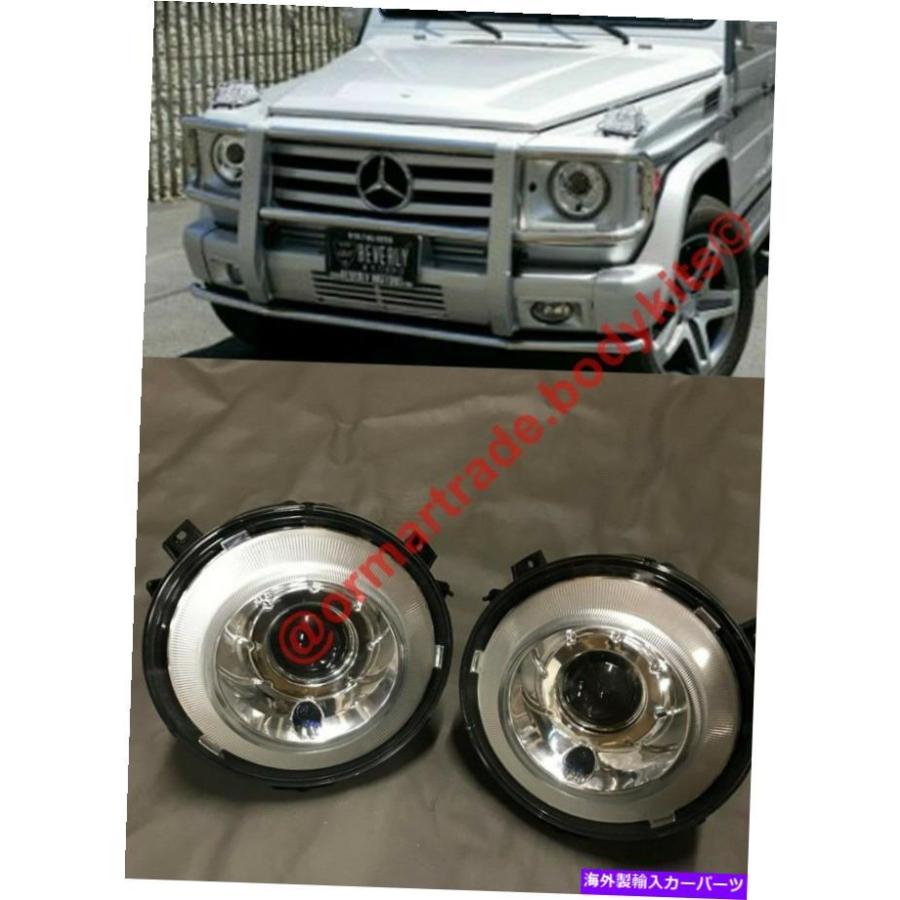 USヘッドライト 2007年以降のMercedes-Benz G-Class G500 G63 W463の
